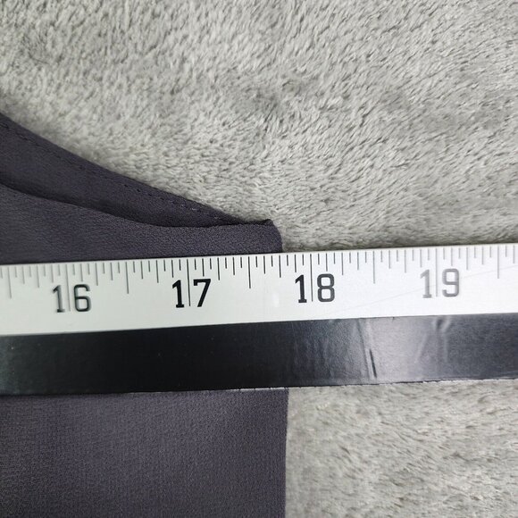 Womens Gray Dainty Hooligan Wrap Front Cami Tank Top V Neck Size L - Picture 10 of 13